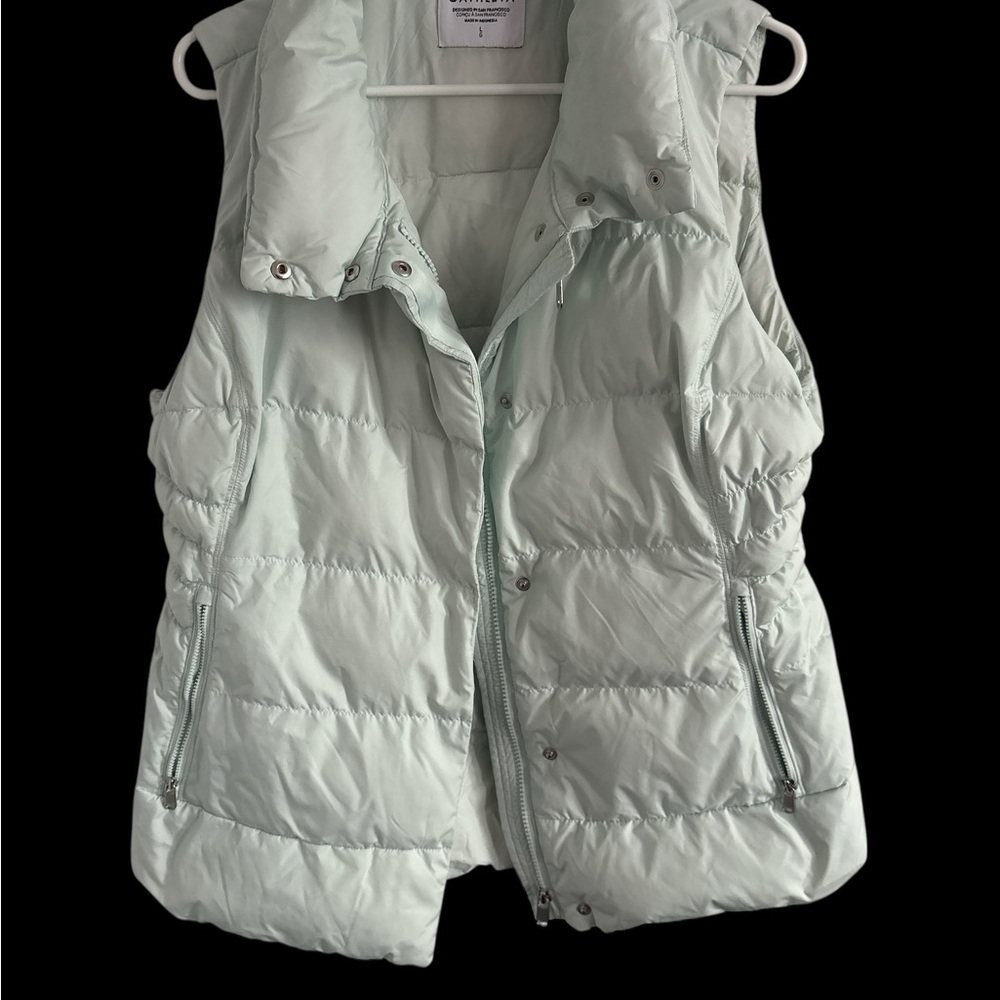 Light Green Puffer Vest
